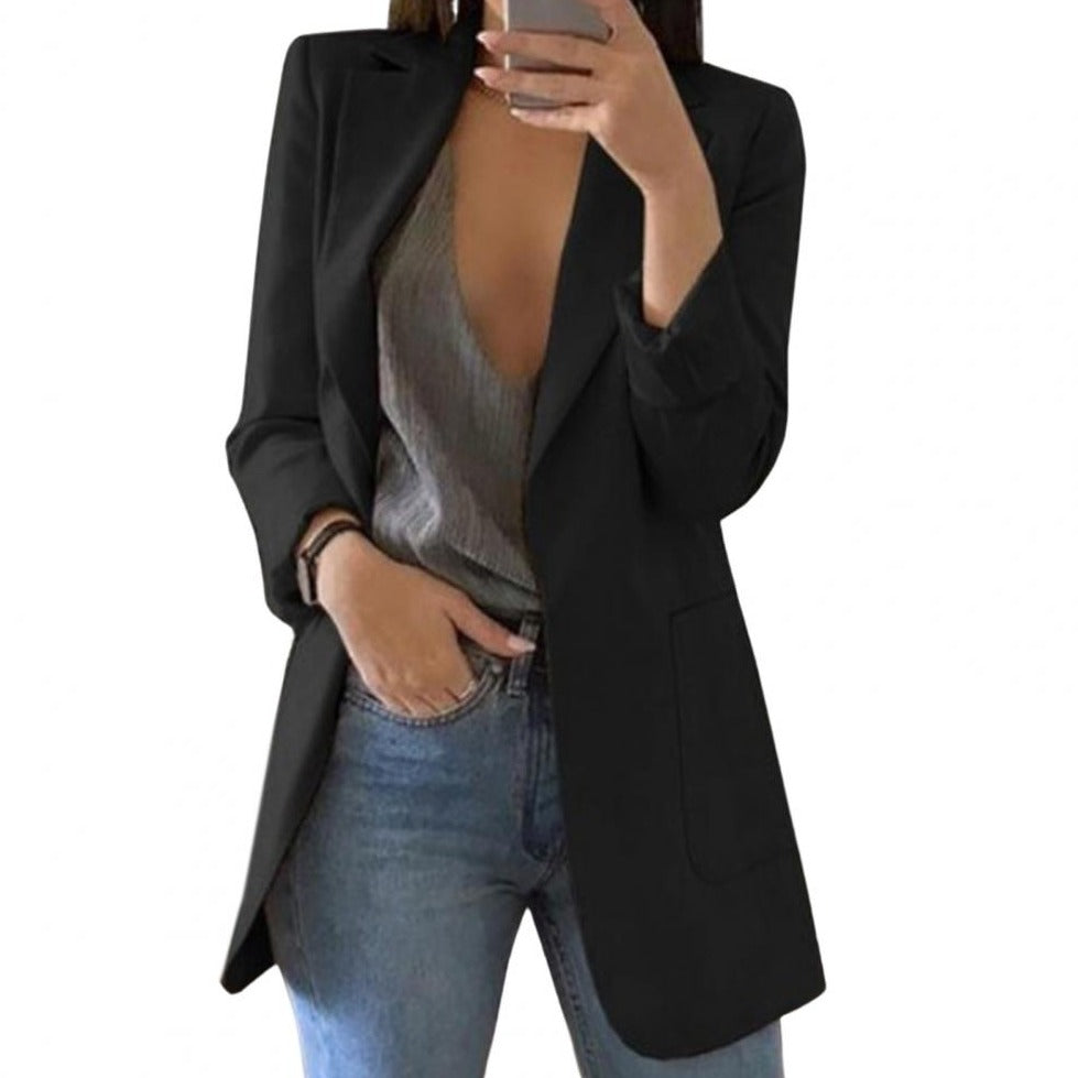 Charly Blazer Jacket with Large Pockets