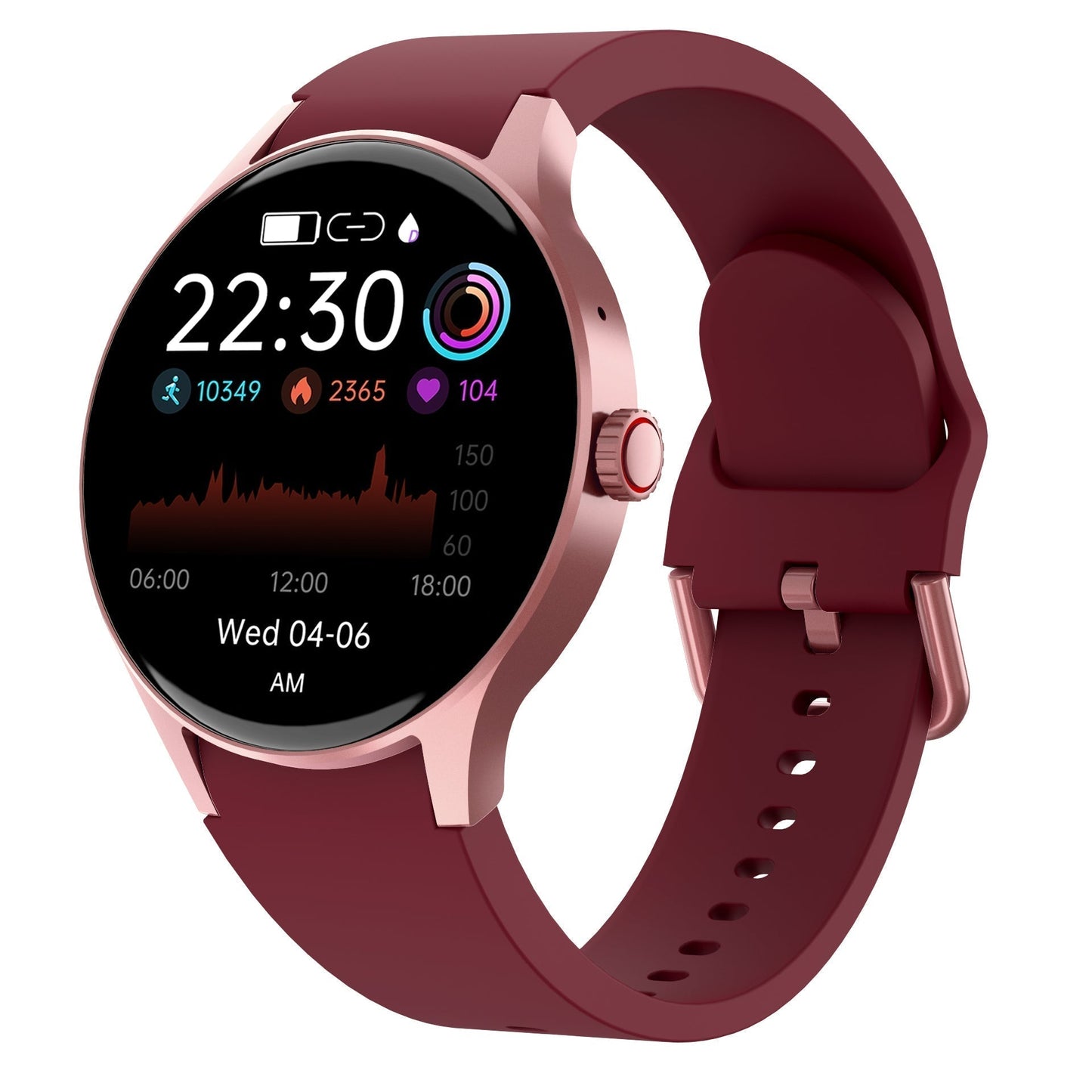 Charly | Blood Glucose Blood Pressure Blood Oxygen Sleep Monitor Waterproof Smartwatch