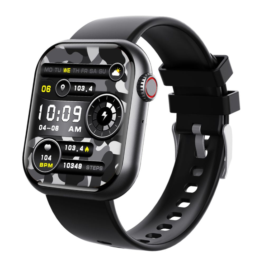 Charly | Blood Glucose Blood Pressure Blood Oxygen Sleep Monitor Waterproof Smartwatch