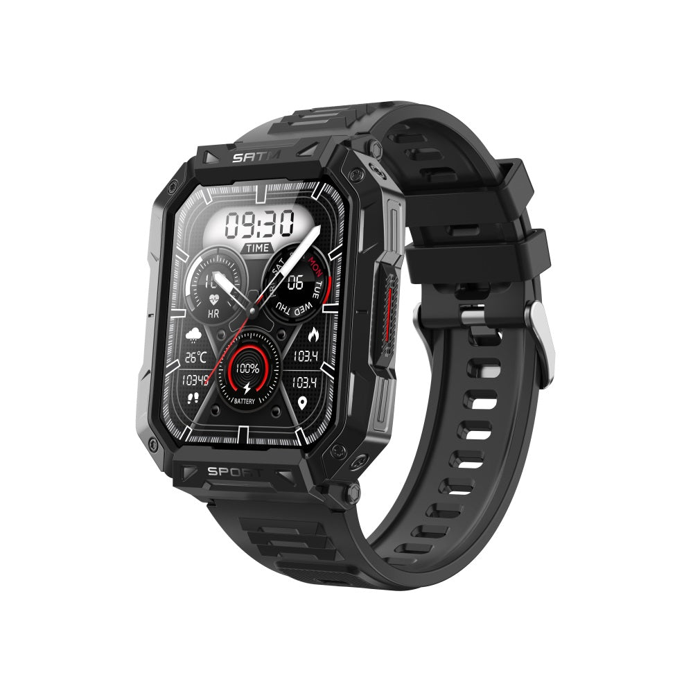 Charly | Blood Glucose Blood Pressure Blood Oxygen Sleep Monitor Waterproof Smartwatch