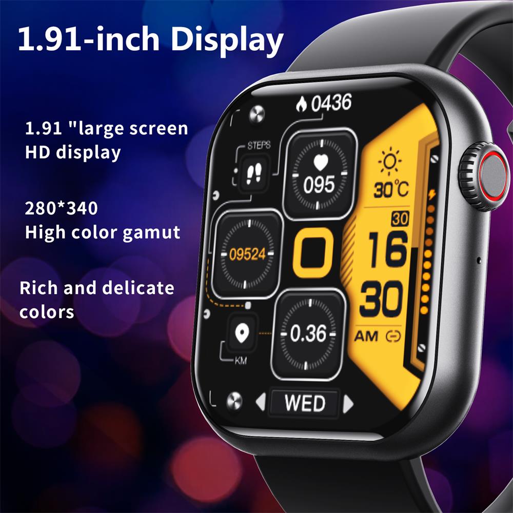 Charly | Blood Glucose Blood Pressure Blood Oxygen Sleep Monitor Waterproof Smartwatch