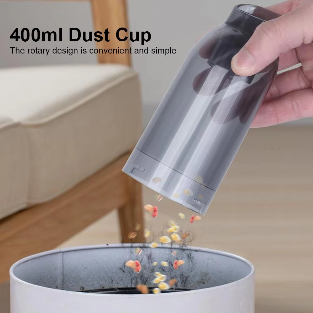Charly | Car Vacuum Cleaner - Powerful and Compact Car Vac for Quick Cleaning