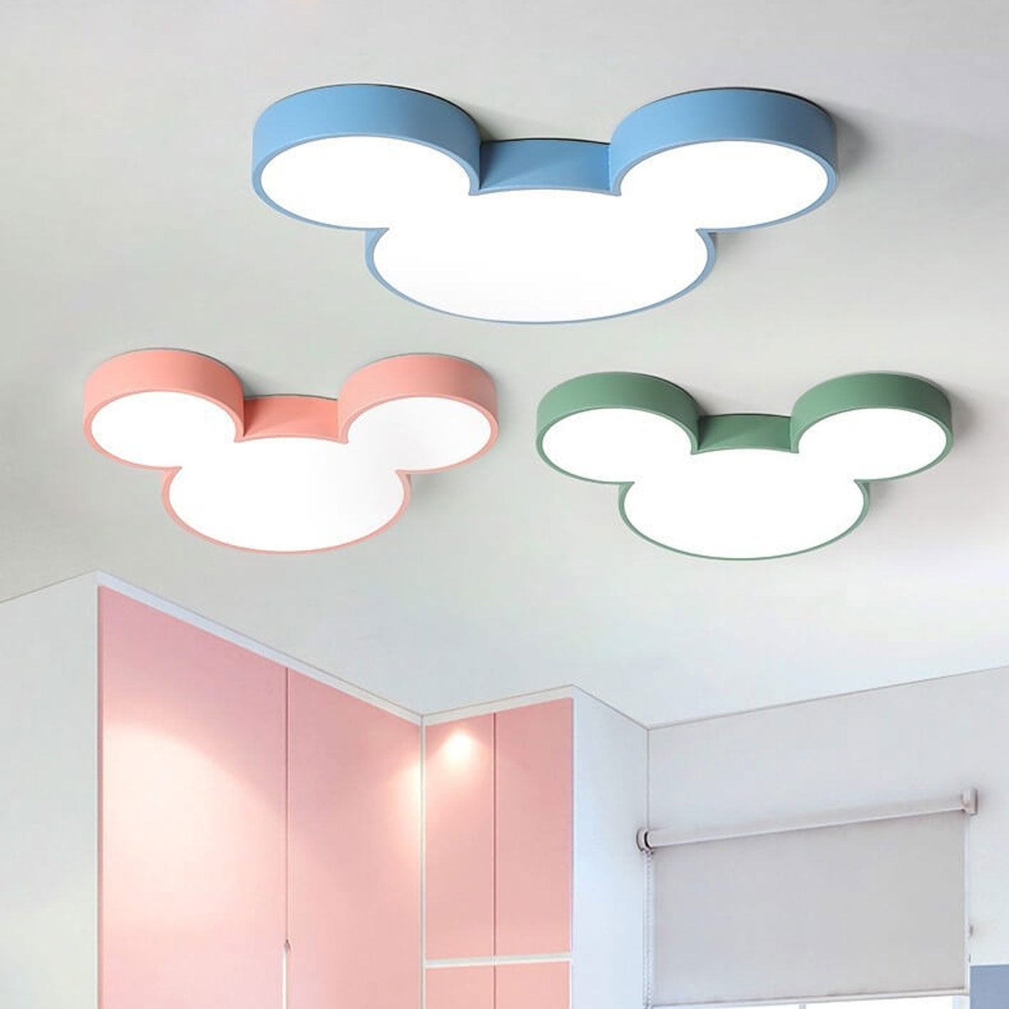 Charly | Cartoon LED Ceiling Light | Slim Children's Design