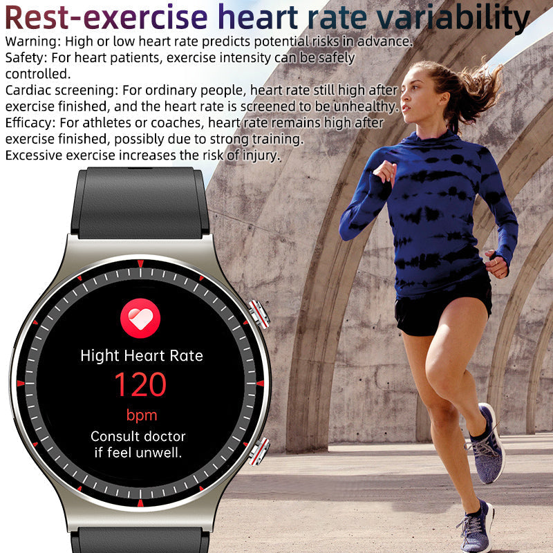 Charly | CFDA EKG Blood Oxygen Heart Rate Health Monitoring Smart Watch