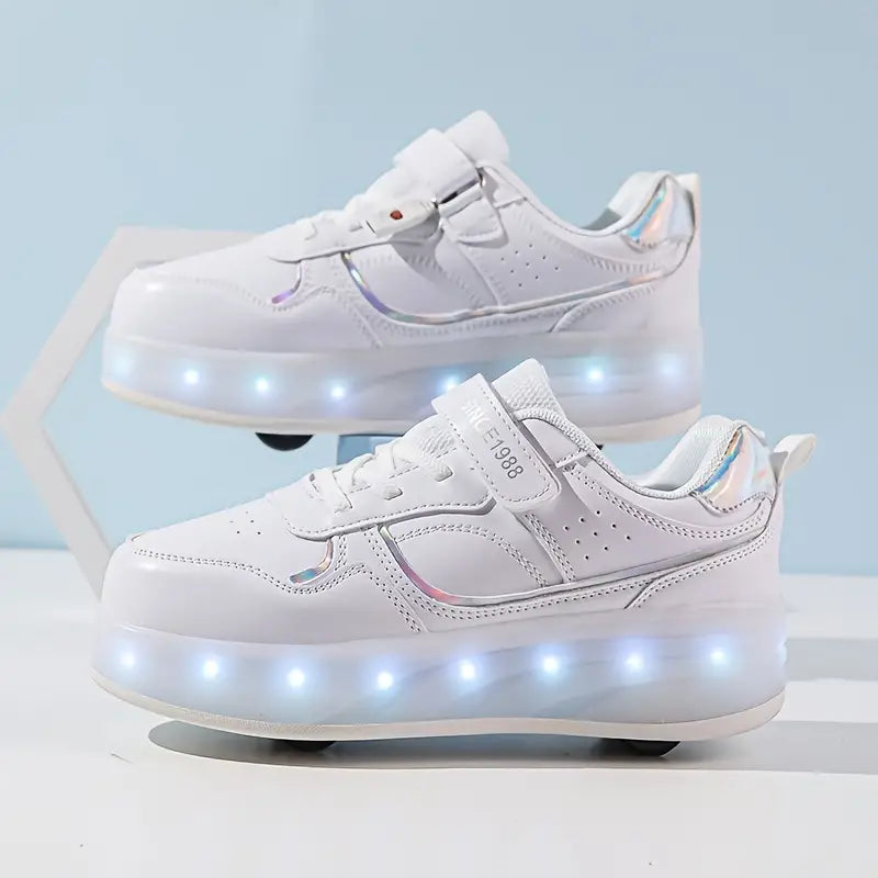 Charly | Children's Roller Shoes with Lights