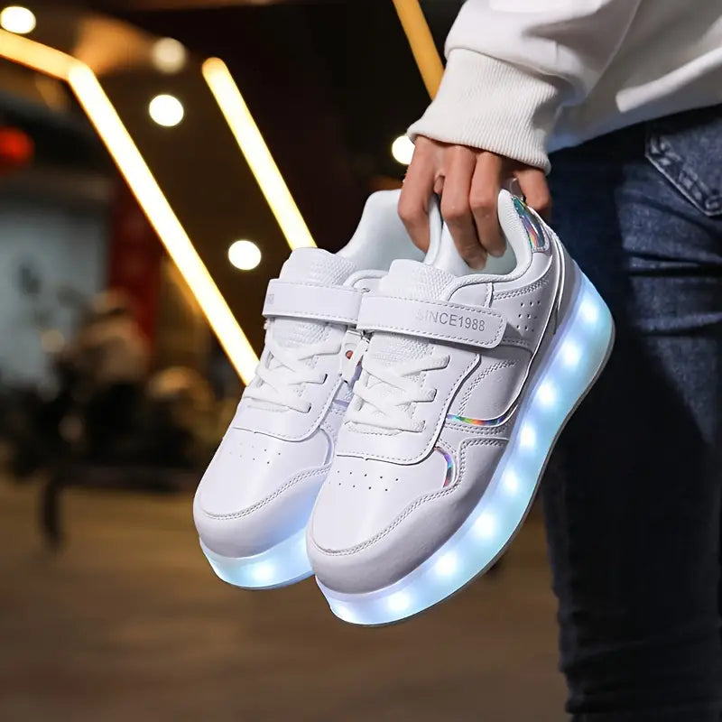 Charly | Children's Roller Shoes with Lights