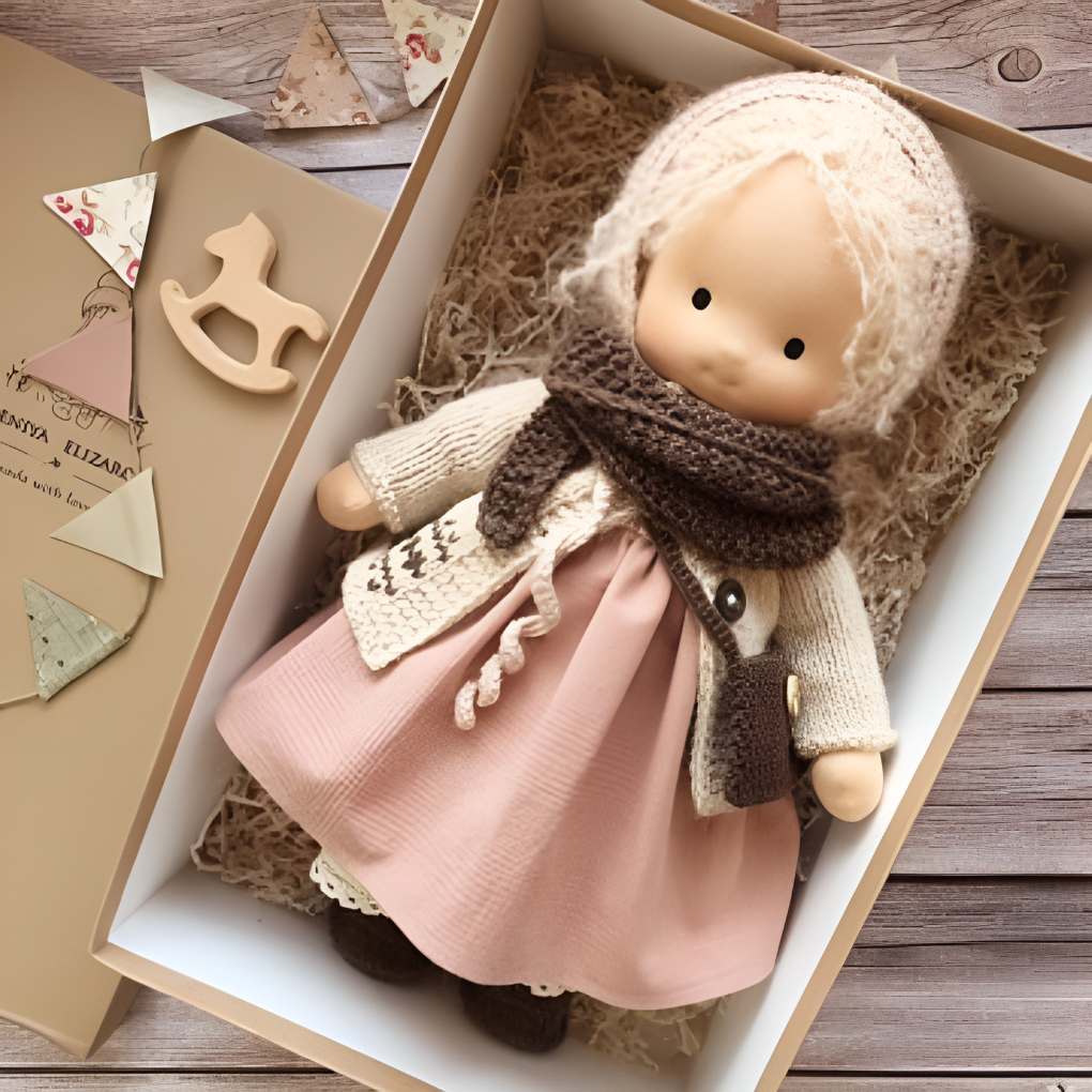 Charly | Children's Waldorf Doll Soft Cuddly Toy
