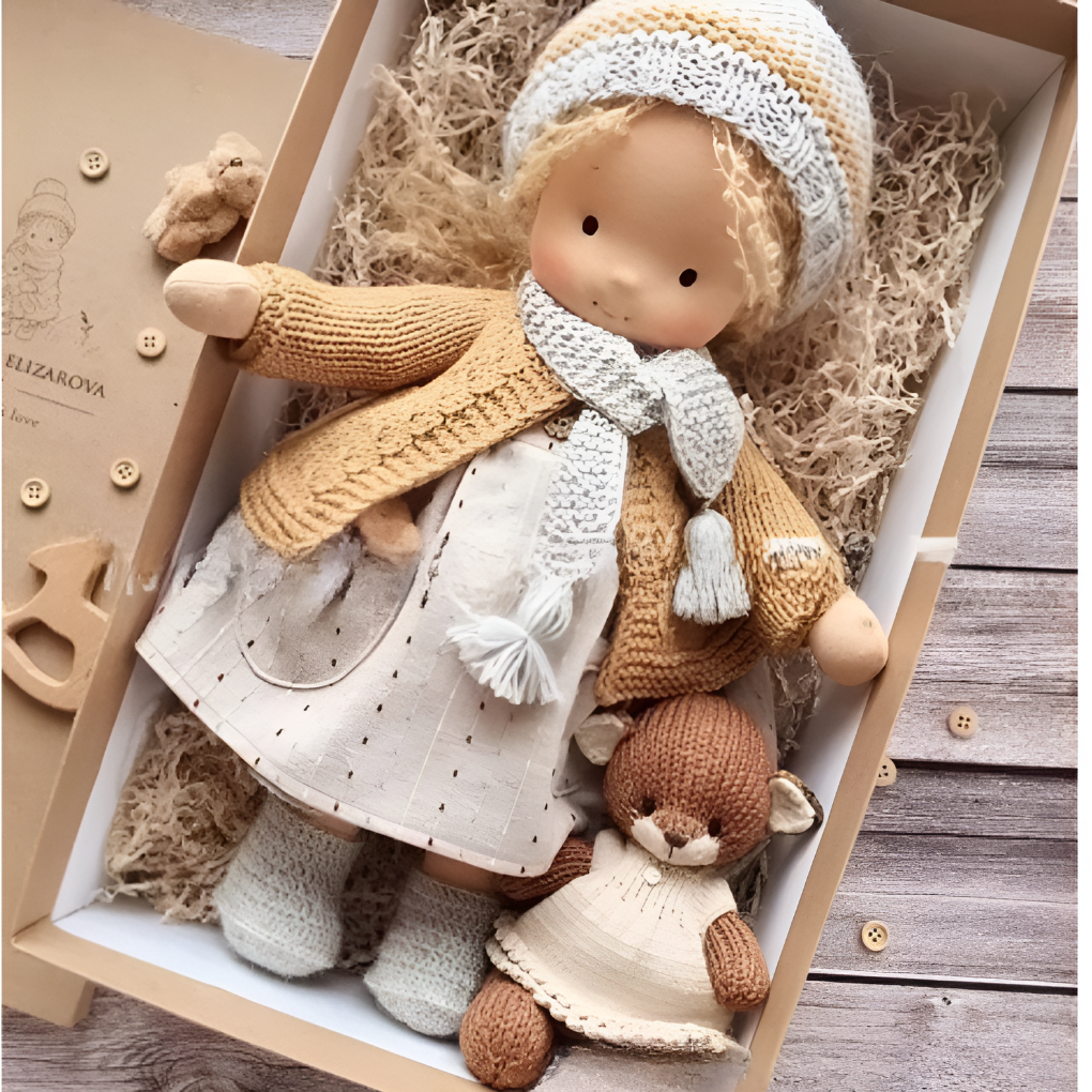 Charly | Children's Waldorf Doll Soft Cuddly Toy