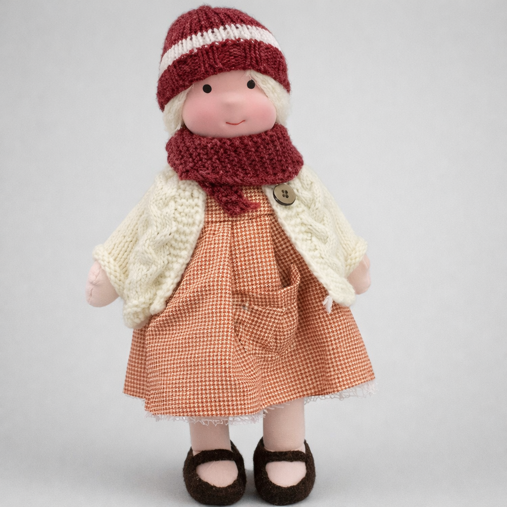 Charly | Cloth Waldorf Doll Soft Stuffed Play Friend