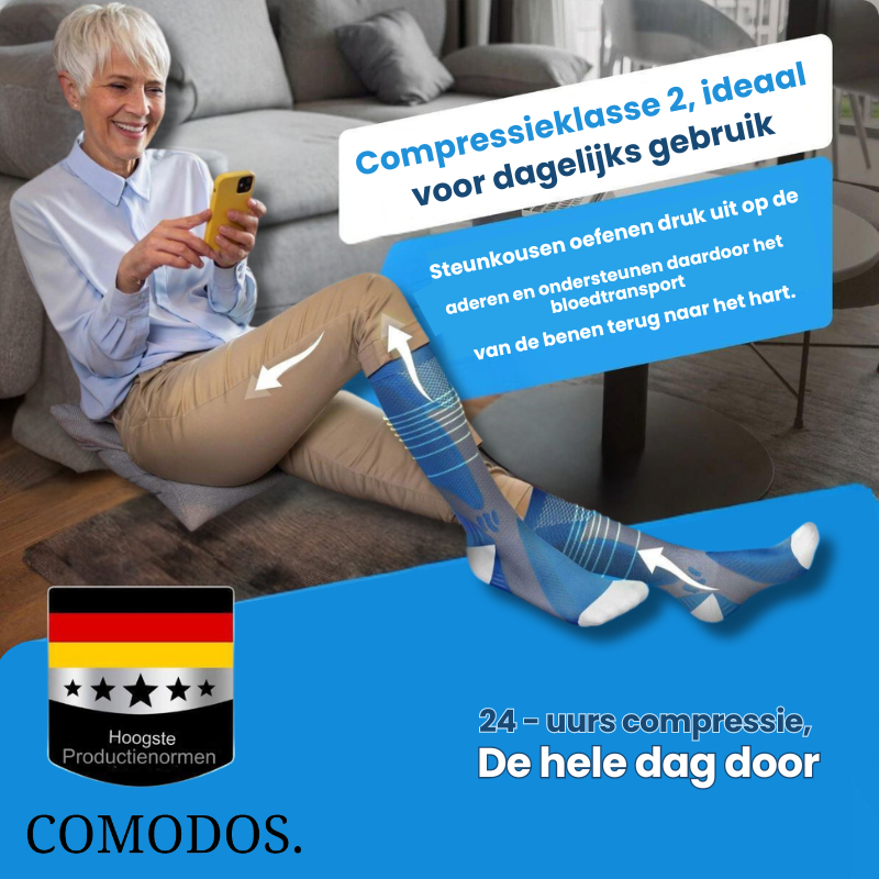 Charly | Compression Socks for Improved Circulation and Leg Relief