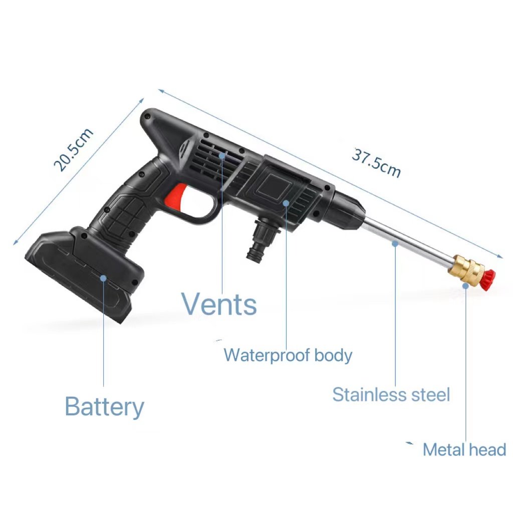 Charly | Cordless Portable High Pressure Spray Water Gun
