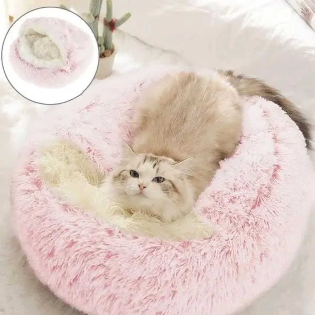 Charly | Cozy Cave Pet Bed | Calming & Comfortable Dog Bed for Deep Relaxation