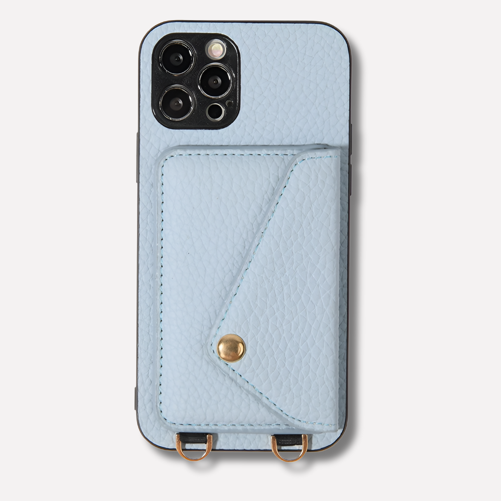 Charly | Crossbody Phone Case with Card Holder & Lanyard