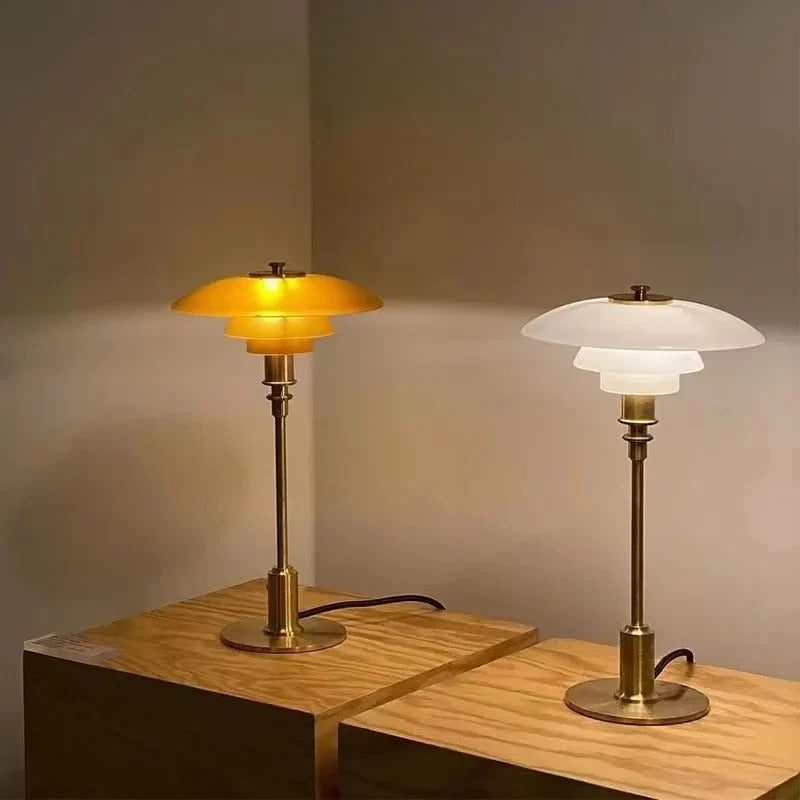 Charly | Dimmable Round Table Lamp