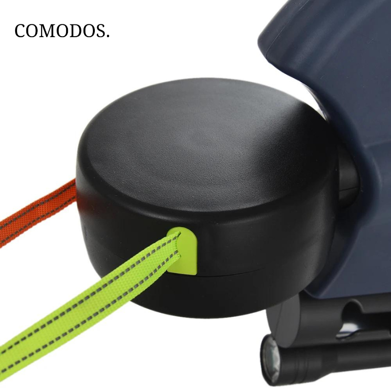 Charly | Double Retractable Dog Leash with LED Light