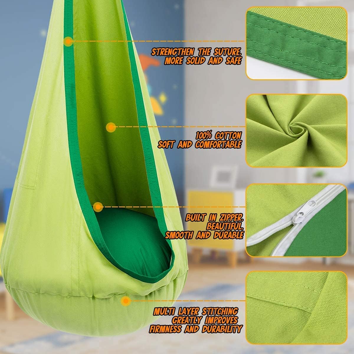 Charly | Dreamswing – Swing Chair for Kids for Relaxation and Fun