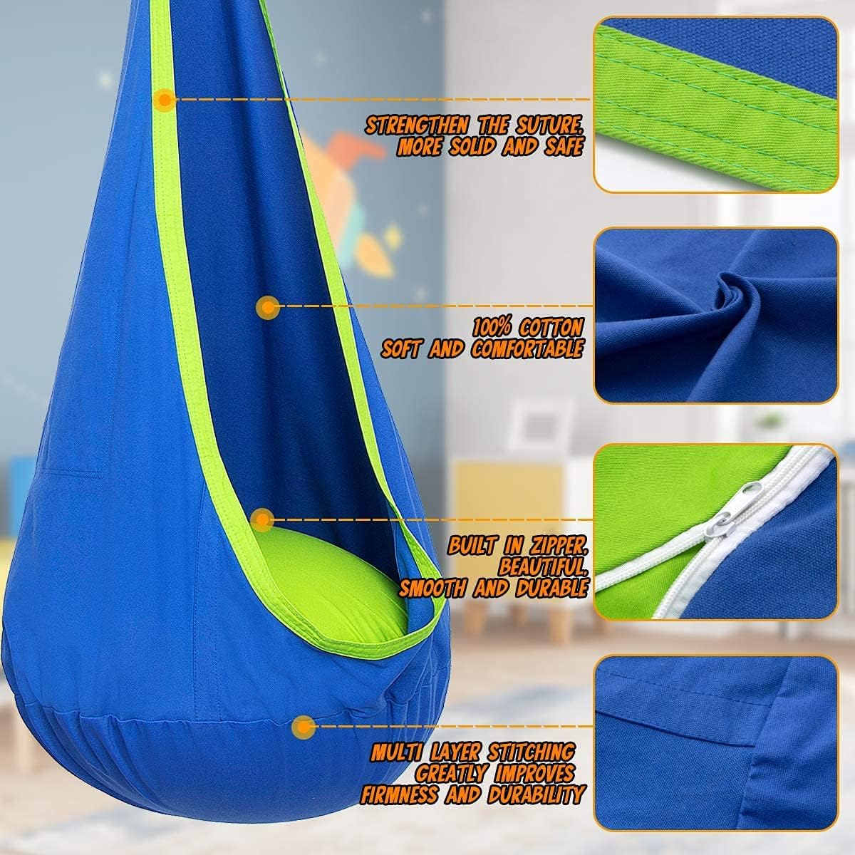 Charly | Dreamswing – Swing Chair for Kids for Relaxation and Fun