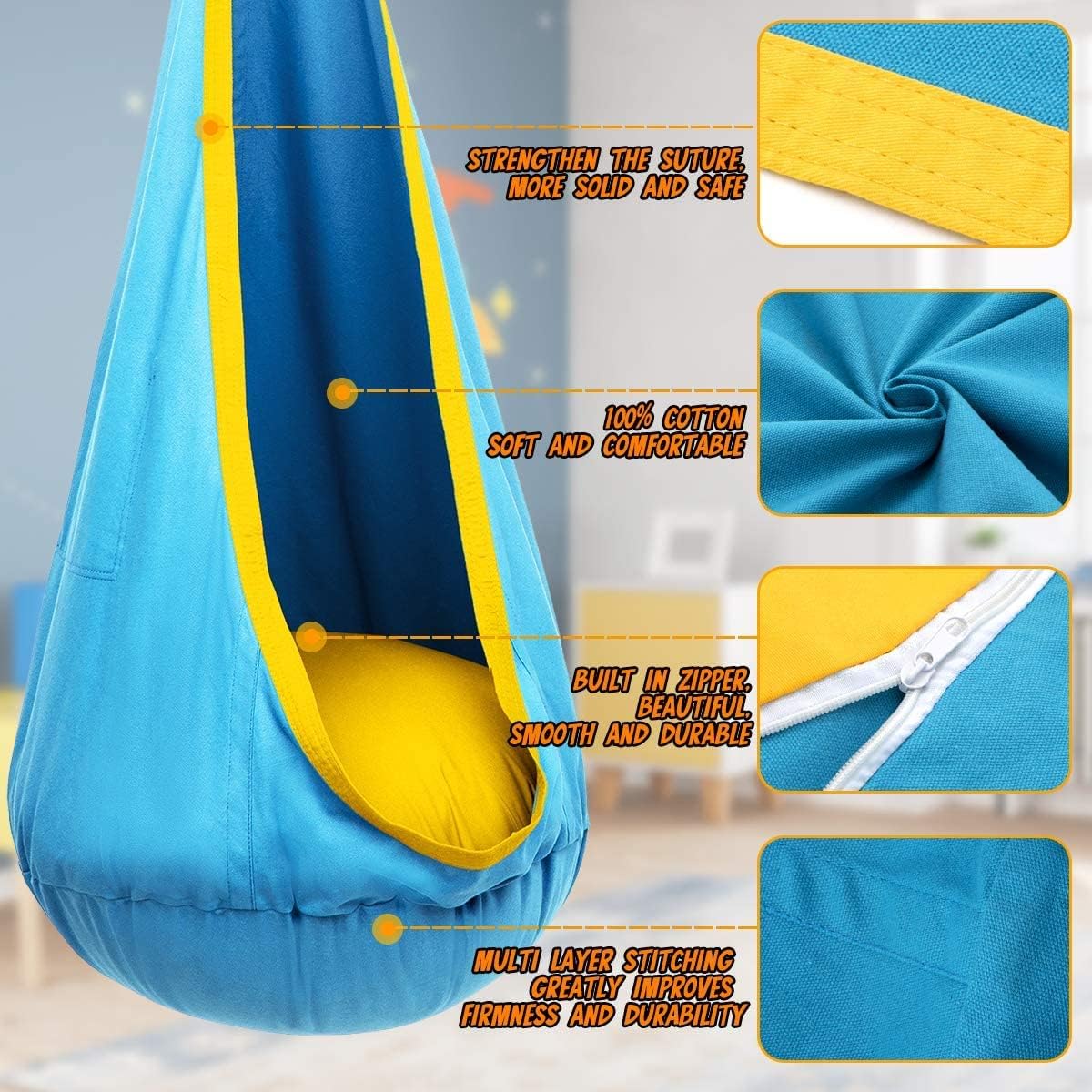 Charly | Dreamswing – Swing Chair for Kids for Relaxation and Fun
