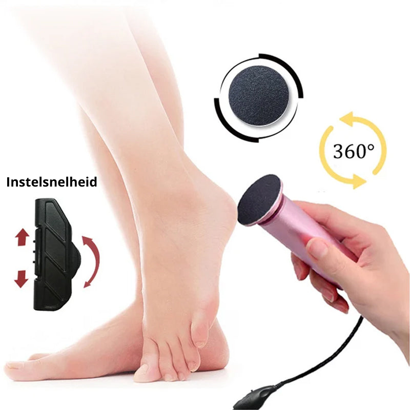 Charly | Electric Foot Callus Remover with Adjustable Speed