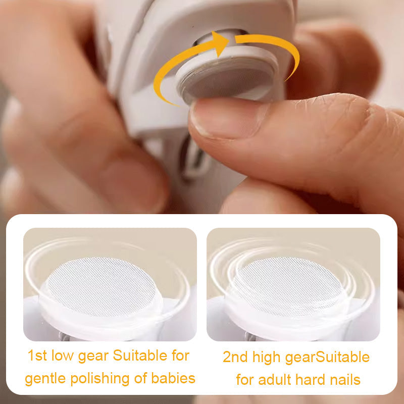 Charly | Electric Toenail Clipper with Variable Speed