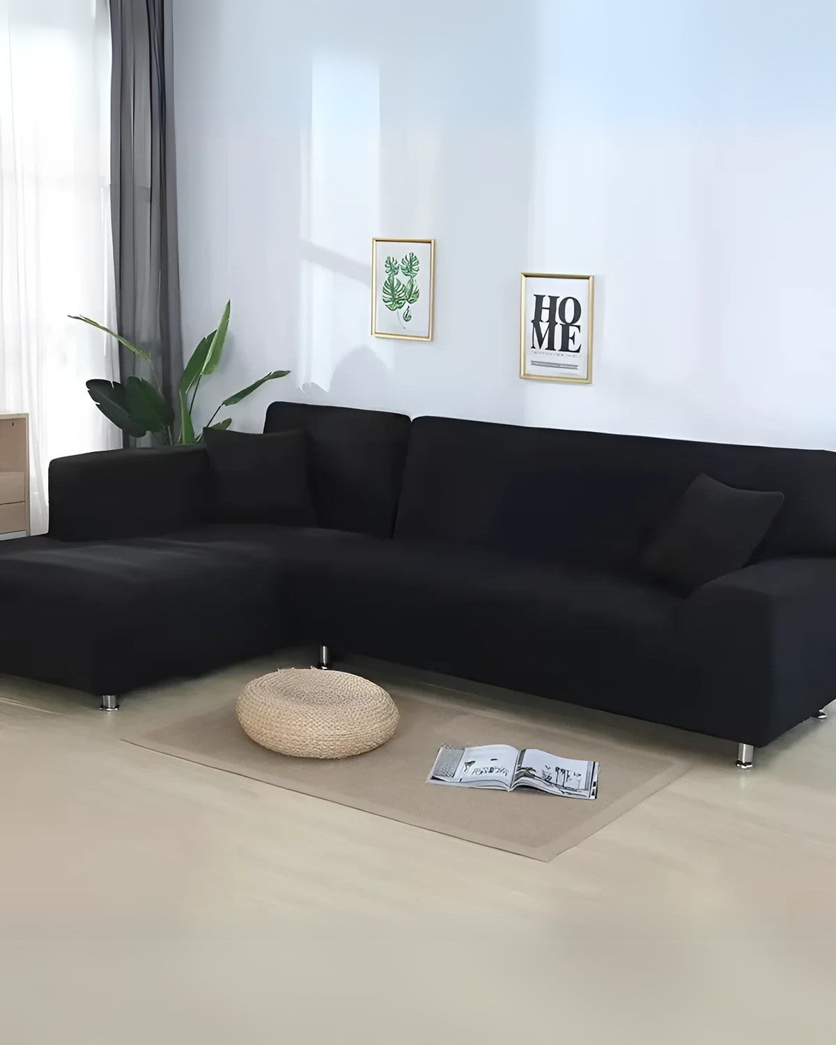 Charly | Elegant Modular Sofa Covers with Flexible Fit for Corner and Modular Sofas