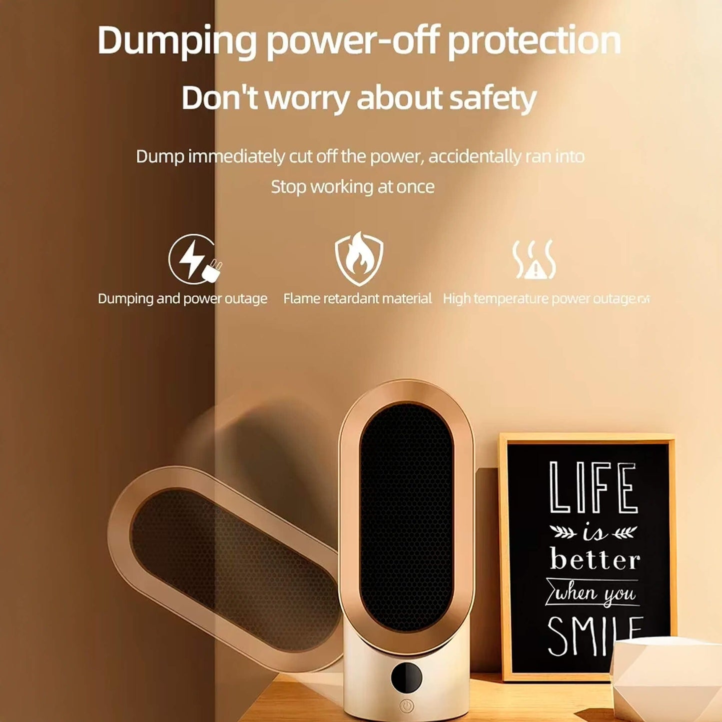 Charly | Energy-Efficient Space Heater for Small Rooms