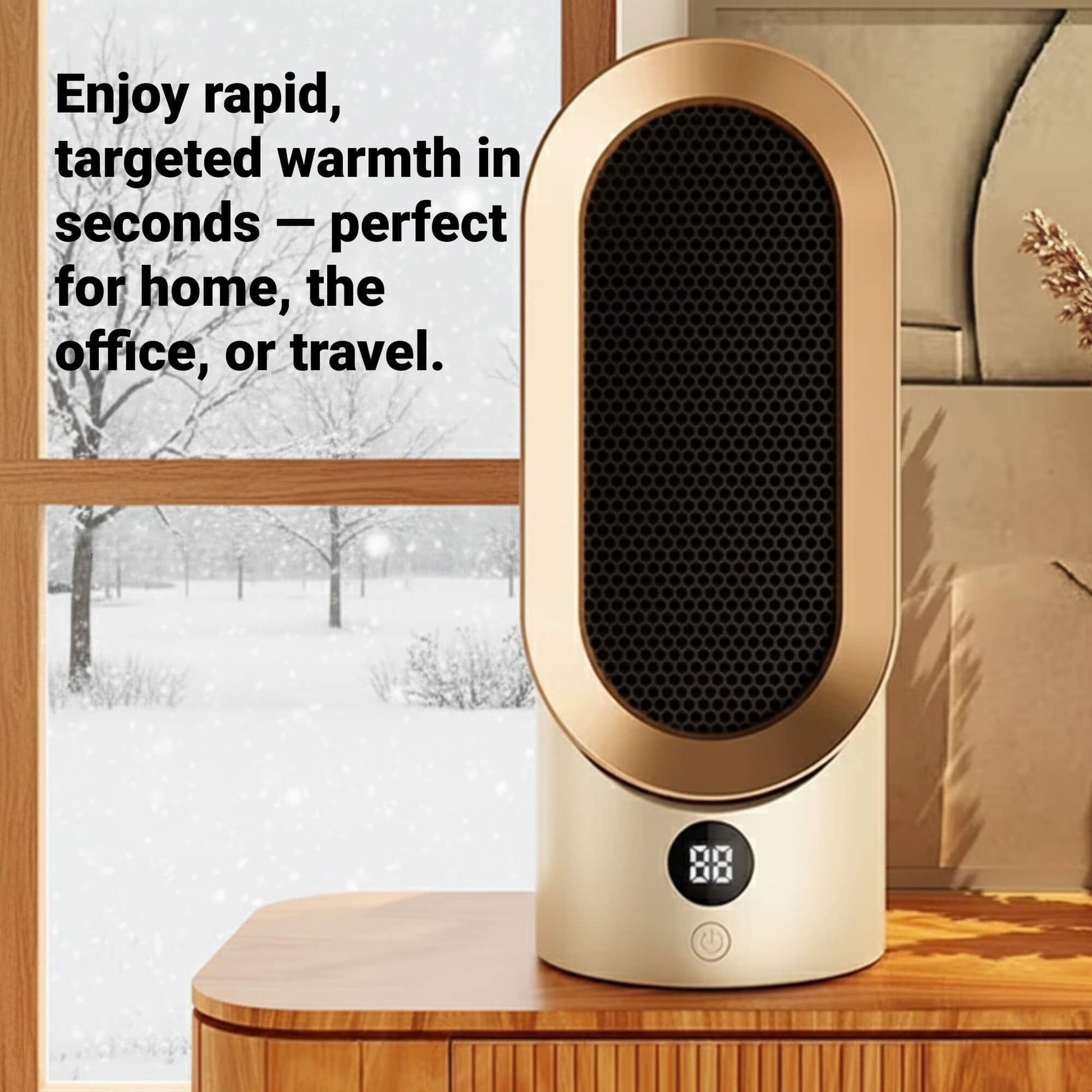 Charly | Energy-Efficient Space Heater for Small Rooms
