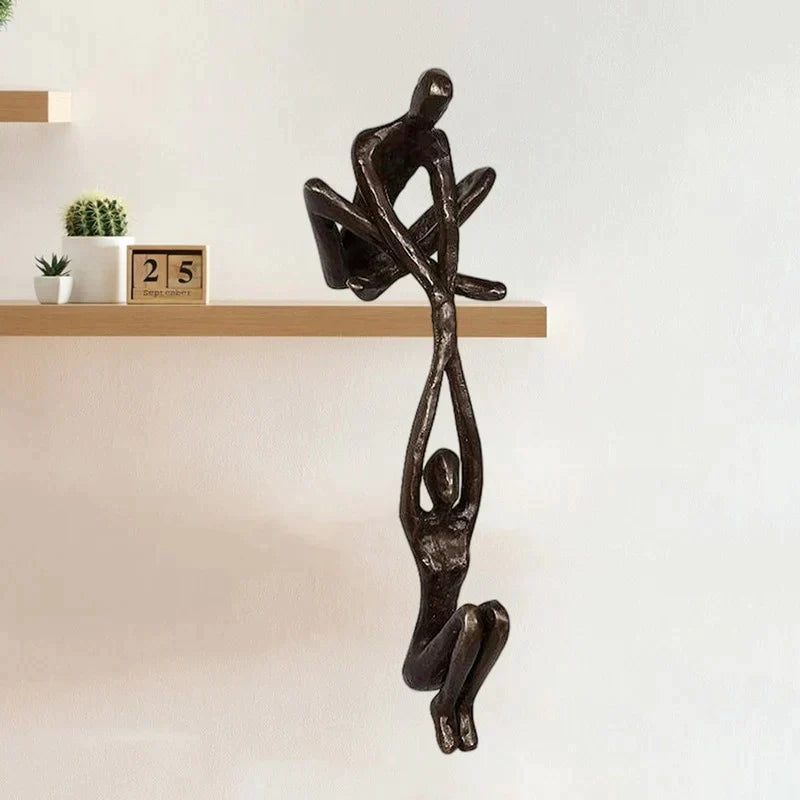 Charly | Figurative Sculpture Abstract Couple Art Piece