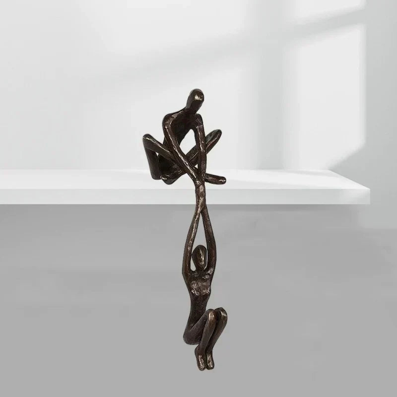 Charly | Figurative Sculpture Abstract Couple Art Piece