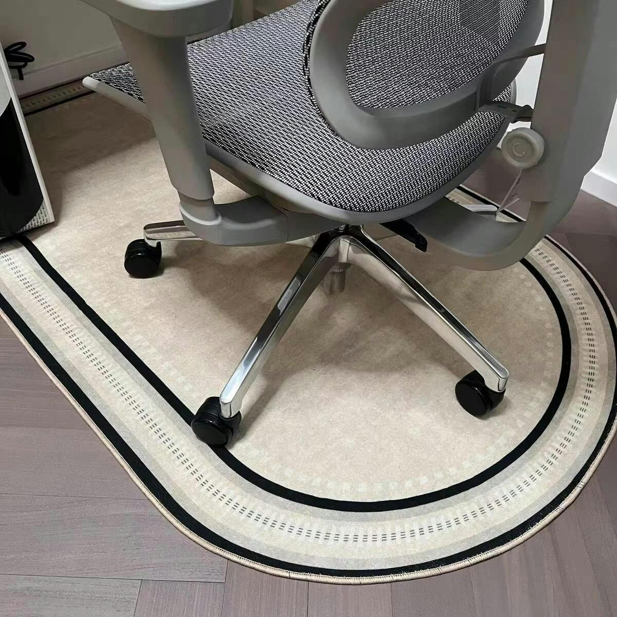 Charly | FlexGuard Office Chair Mat – Stylish Non-Slip Protection Mat for Hard Floors & Carpets