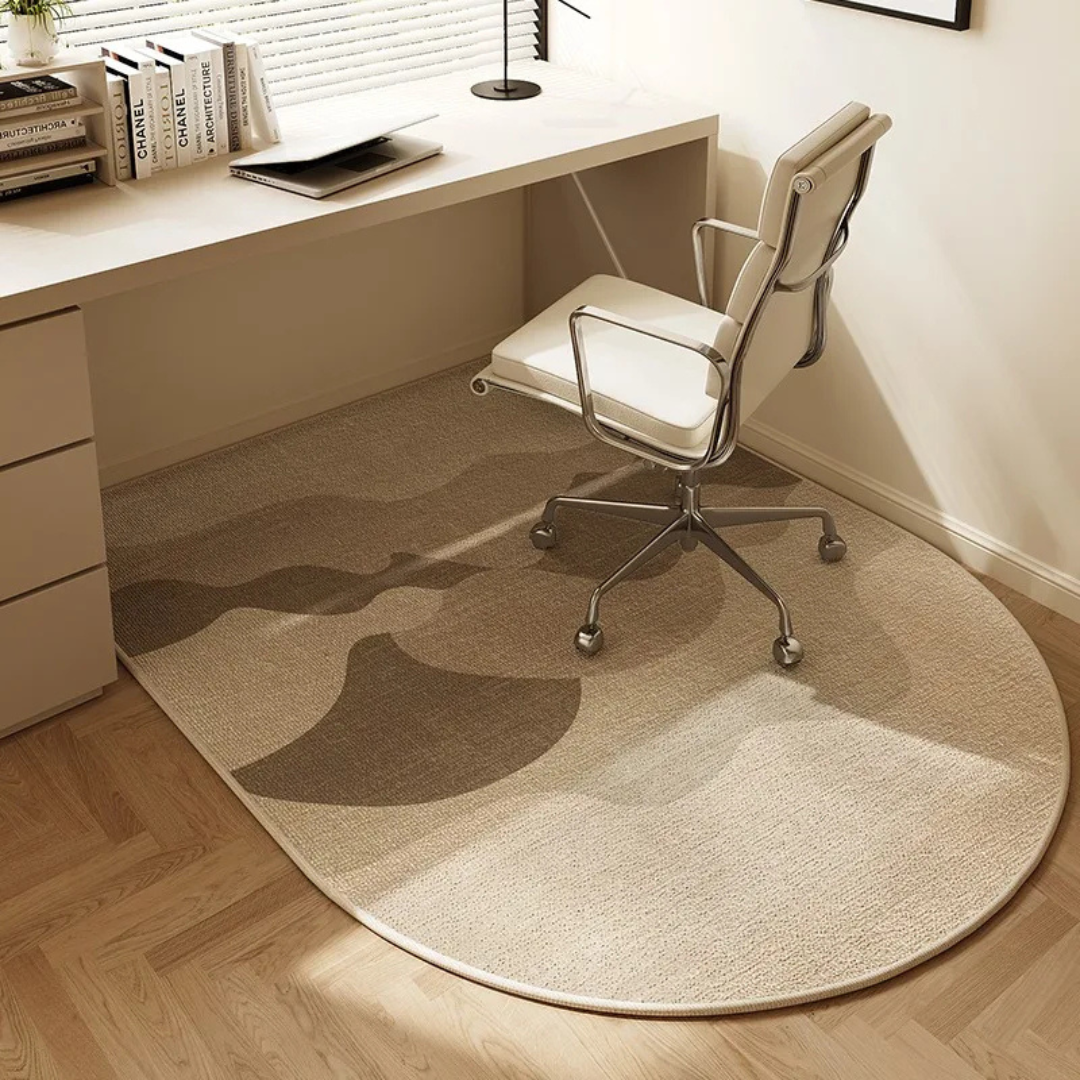 Charly | FlexGuard Office Chair Mat – Stylish Non-Slip Protection Mat for Hard Floors & Carpets