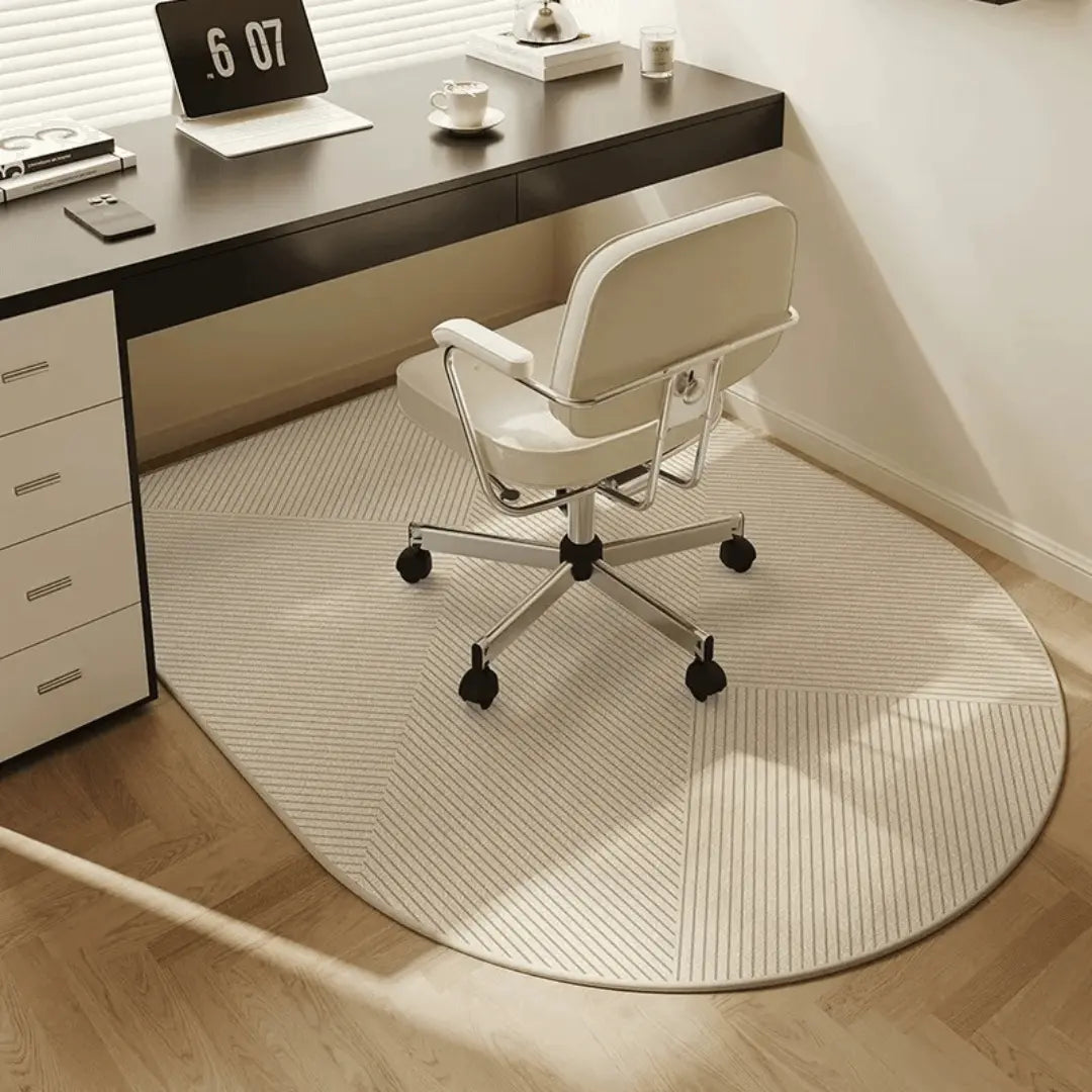 Charly | FlexGuard Office Chair Mat – Stylish Non-Slip Protection Mat for Hard Floors & Carpets
