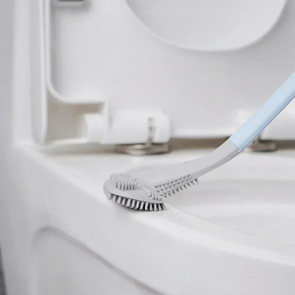 Charly | Flexible L-Shaped Toilet Brush Set