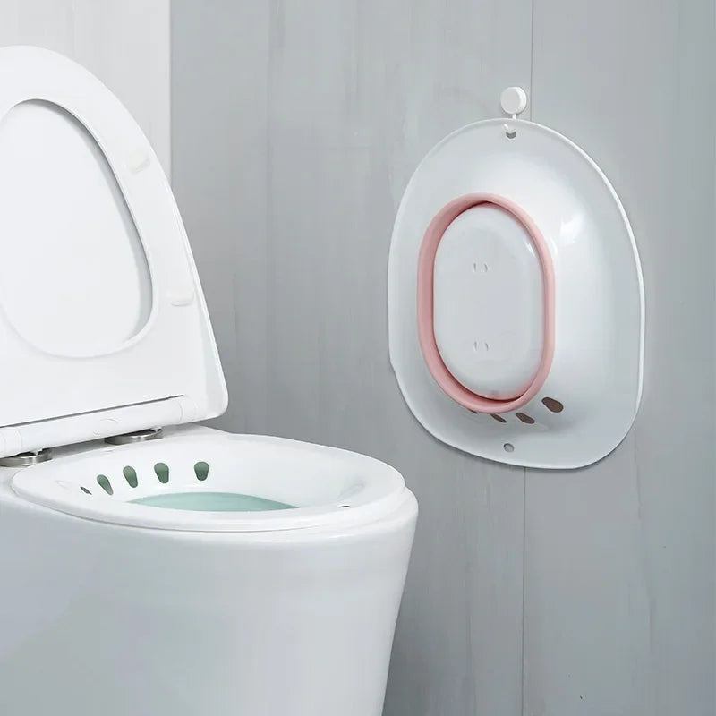 Charly | Foldable Bidet Bathtub - Comfortable Sit Bath for Pregnant Women, Elderly People, Postpartum Patients, and Toilet Medical Rinsing Accessories
