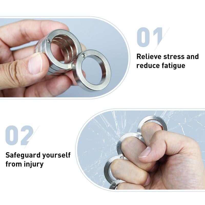 Charly | Folding Four-Finger Trigger Ring