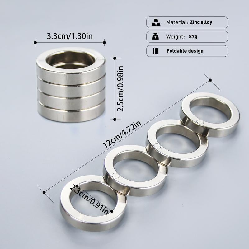 Charly | Folding Four-Finger Trigger Ring