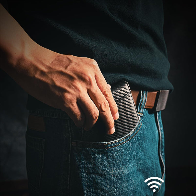 Charly | Genuine Leather Anti-theft Swipe Card Holder