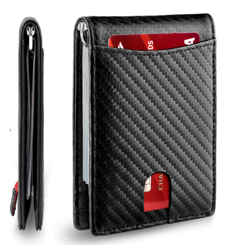 Charly | Genuine Leather Anti-theft Swipe Card Holder