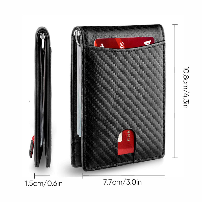 Charly | Genuine Leather Anti-theft Swipe Card Holder