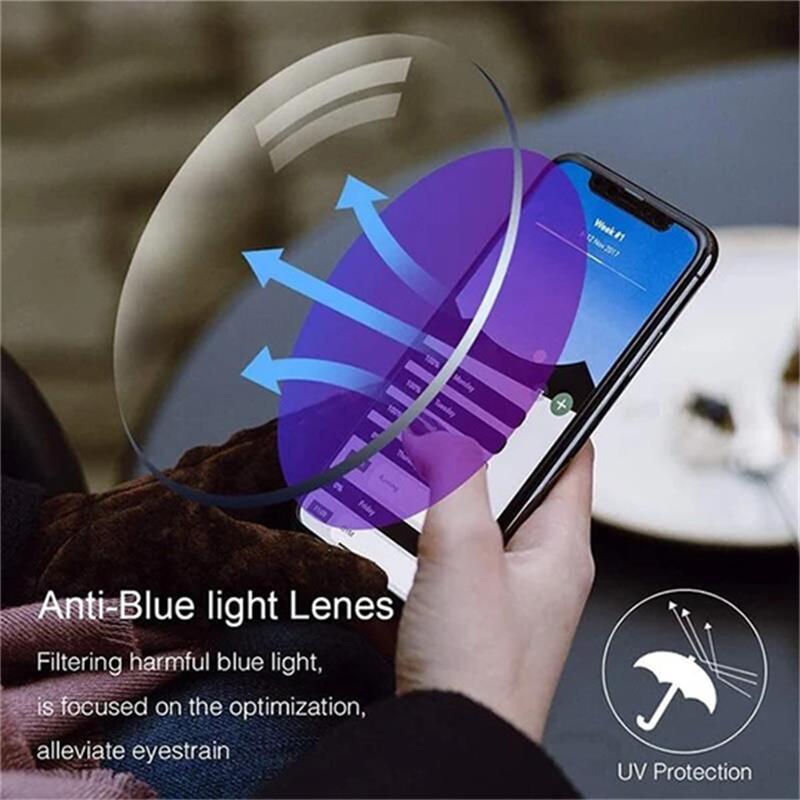Charly | Glasses with Blue Light Filter and Multifocal Strength - VisionGuard