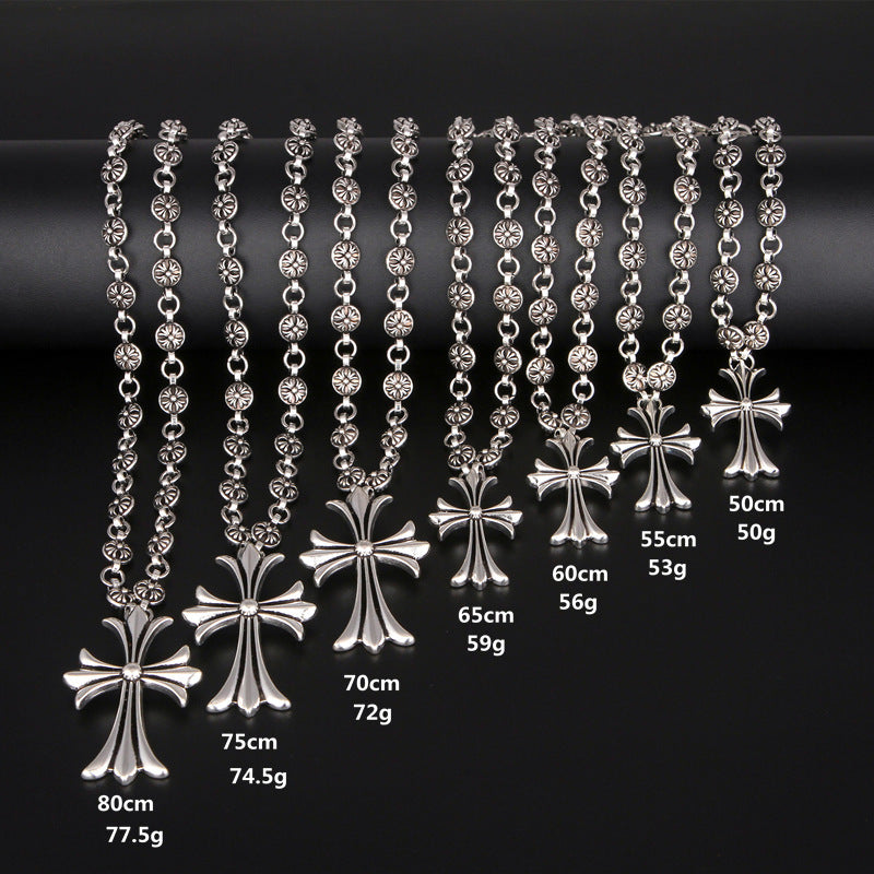 Charly | Gothic Cross Pendant Necklace
