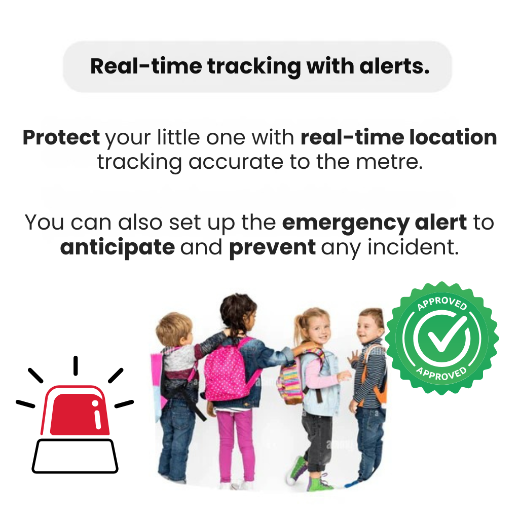Charly | GPS Tracker for Children | Real-time Tracking, Waterproof & Long Battery Life for Rarity