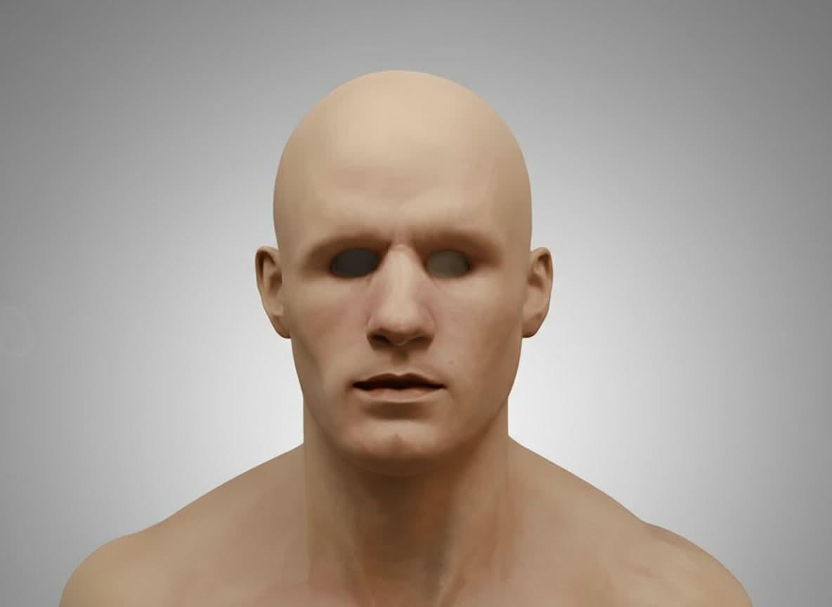 Charly | Halloween Latex Mask | Realistic and Elastic | Adult