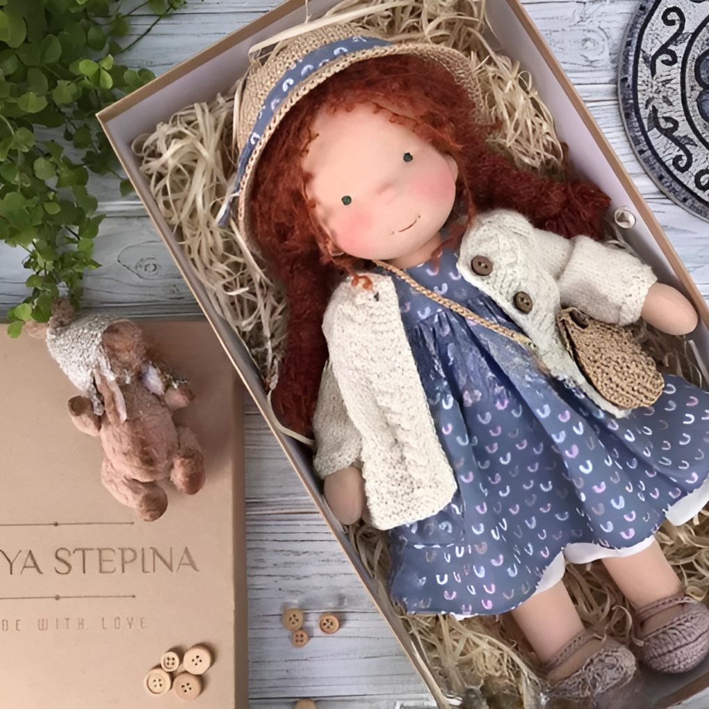 Charly | Handmade Waldorf Cloth Doll