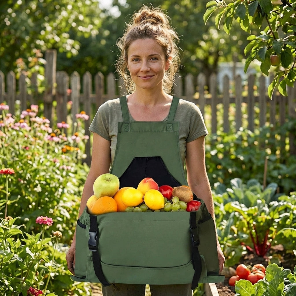 Charly | Harvest Apron with Large Gathering Pouch