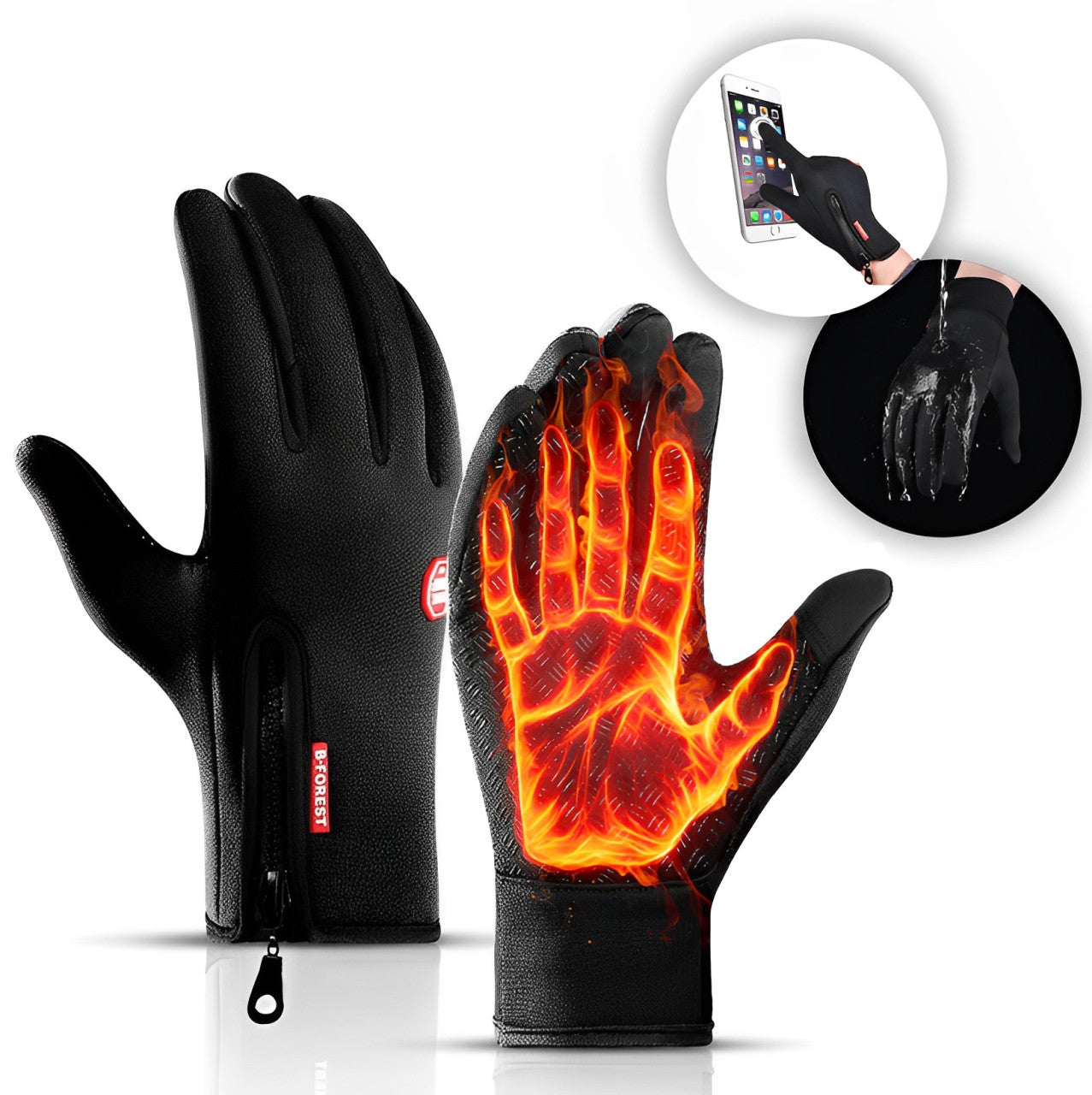Charly | Heated Gloves Electric Heating Cycling Gloves Ski Gloves for Adults
