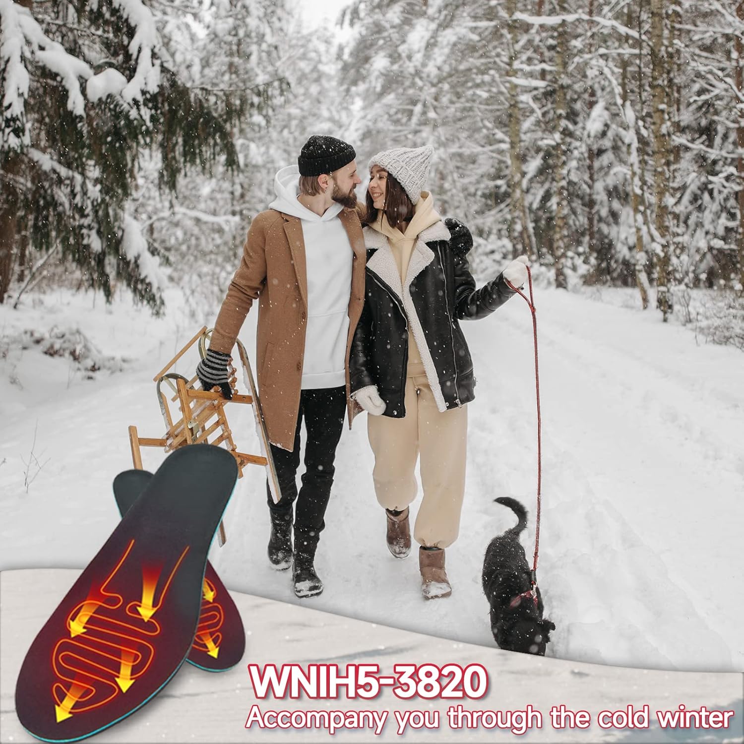 Charly | Heated Insoles with Rechargeable Wireless Heat