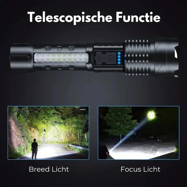 Charly | High Performance Military Flashlight with 5000 Lumens
