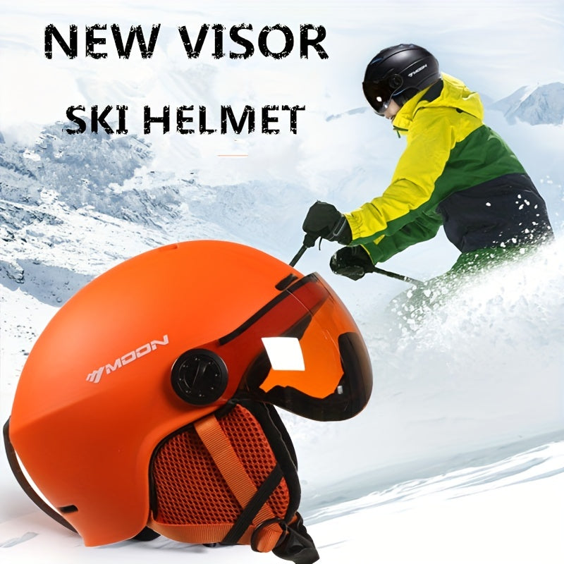 Charly | High-Quality Ski Helmet with Removable Parts – Safe and Comfortable for Outdoor Activities