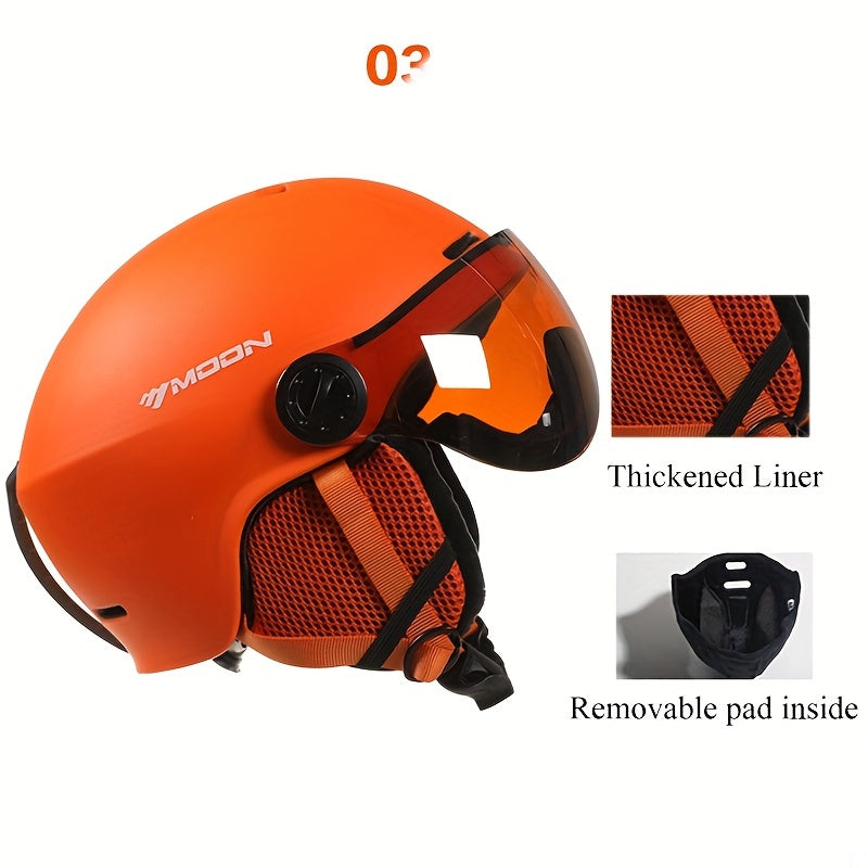 Charly | High-Quality Ski Helmet with Removable Parts – Safe and Comfortable for Outdoor Activities